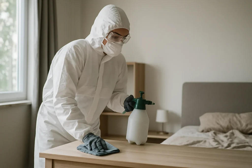Assurer la Sécurité Sanitaire Lors d'un Nettoyage Post-Décès : Témoignages